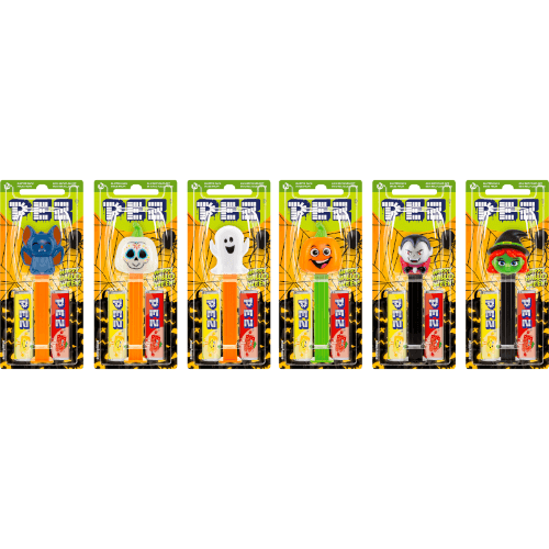 Pez Halloween Candy Dispenser Assorted