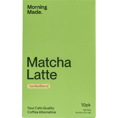 Morning Made Vanilla Blend Matcha Latte Sachet
