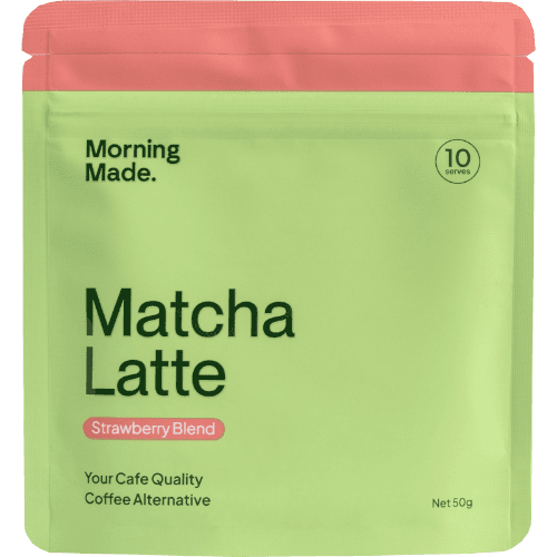 Morning Made Strawberry Match Latte Pouch