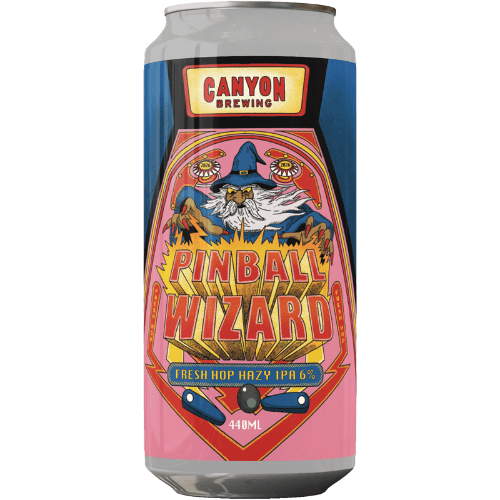 Canyon Brewing Pinball Wizard Fresh Hop Hazy IPA