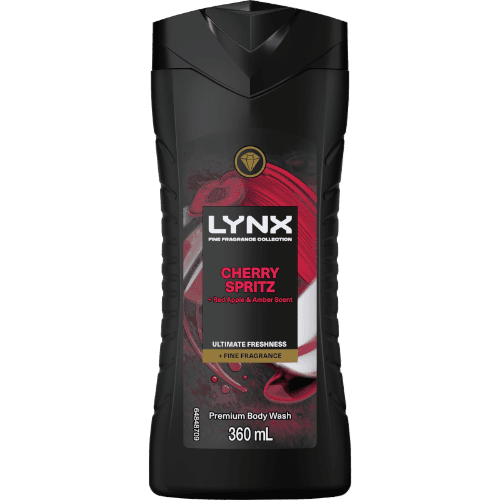 Lynx Cherry Spritz Premium Body Wash