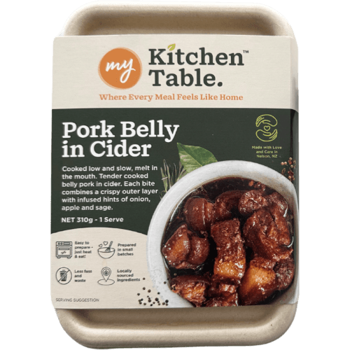 My Kitchen Table Pork Belly In Cider Ready Meal