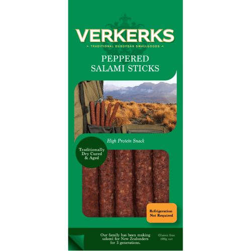 Verkerks Peppered Salami Sticks
