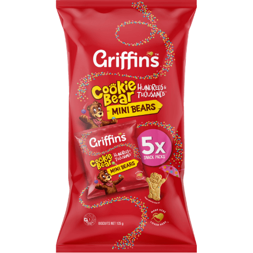 Griffin's Mini Bears 100s & 1000s Biscuits