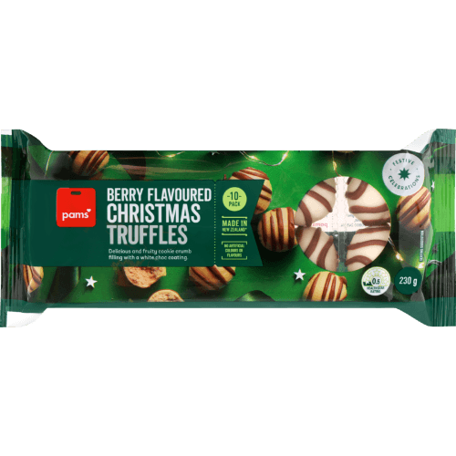 Pams Berry Flavoured Christmas Truffles