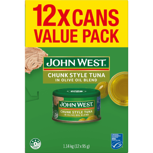 John West Chunk Style Tuna In Olive Oil Blend