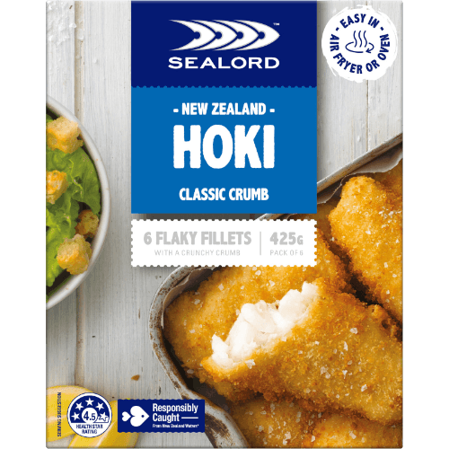 Sealord Hoki Classic Crumb Flaky Fillets