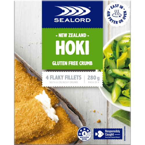 Sealord Hoki Gluten Free Crumb