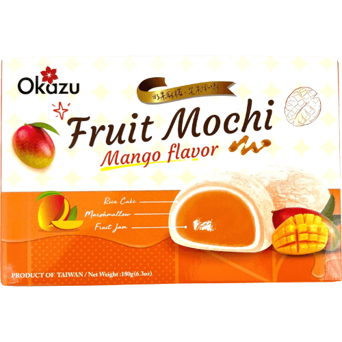 Okazu Mango Flavour Fruit Mochi