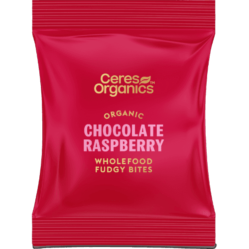 Ceres Organics Chocolate Raspberry Wholefood Fudgy Bites