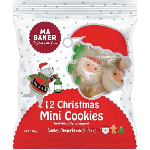Ma Baker Christmas Mini Cookies