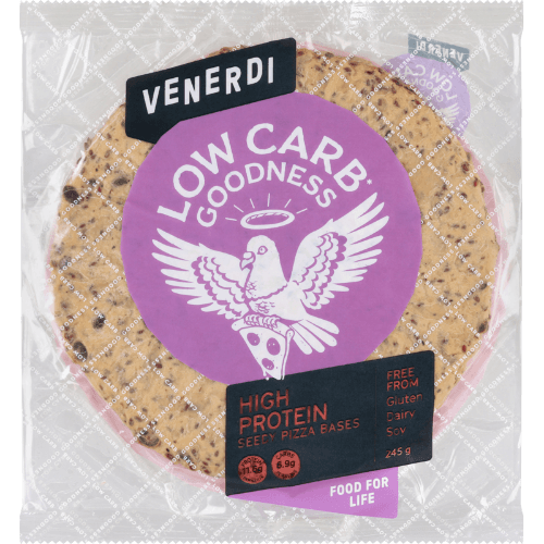 Venerdi Low Carb Goodness High Protein Seedy Pizza Bases