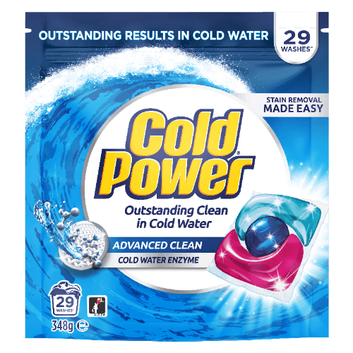 Cold Power Regular Ultra Concentrate Liquid Detergent Triple Capsules