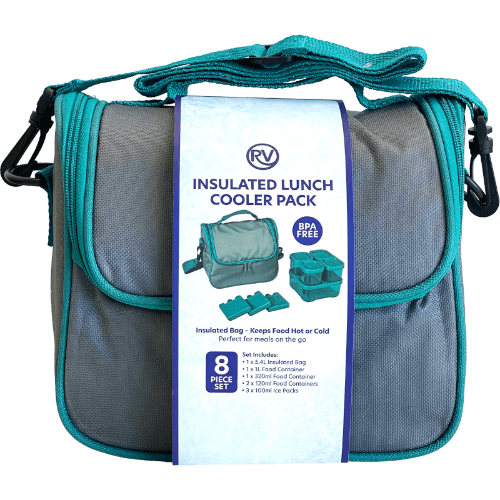 Real Value Insulated Lunch Cooler Pack Assorted