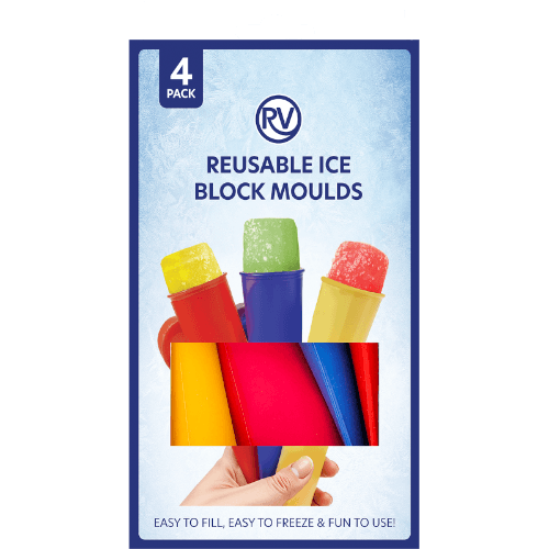 Real Value Reusable Ice Block Moulds
