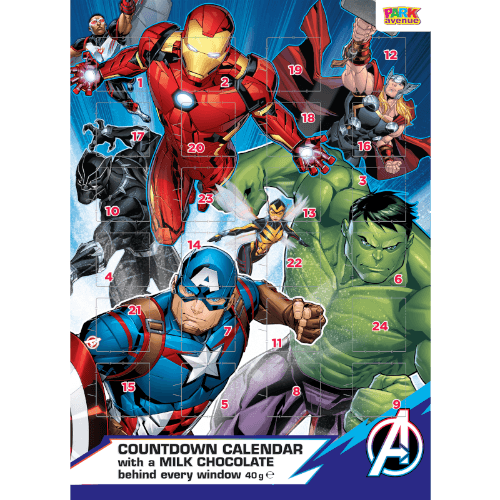 Park Ave Avengers Chocolate Advent Calendar