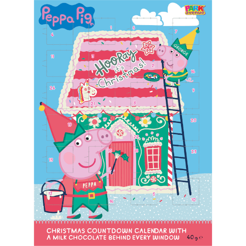 PARK AVE Peppa Pig Chocolate Advent Calendar