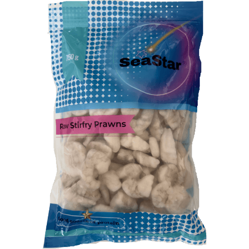 Sea Star Raw Stirfry Prawns