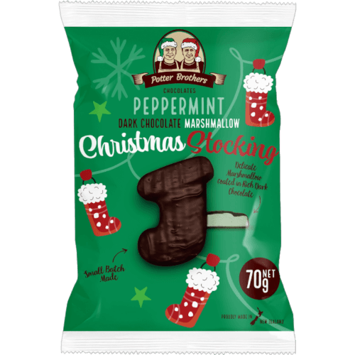 Potter Brothers Christmas Stocking Peppermint Chocolate