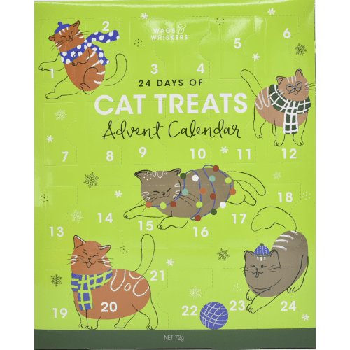Wags & Whiskers Cat Treats Advent Calendar 72 g