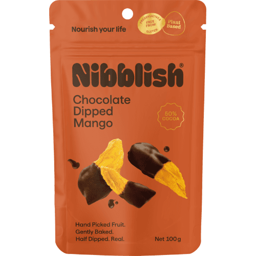 Nibblish Chocolate Dipped Mango