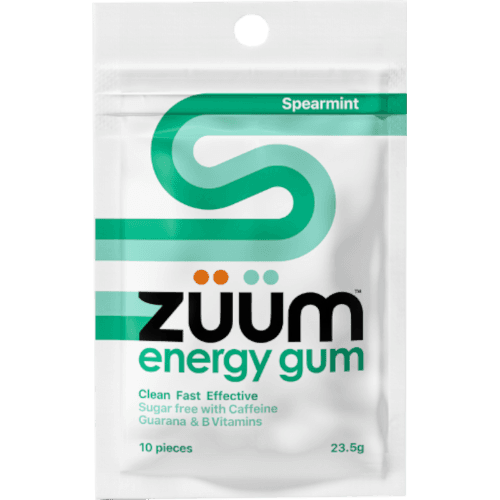 Zuum Spearmint Energy Gum