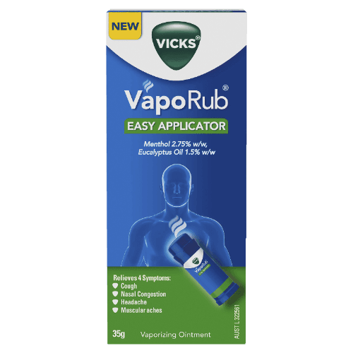 Vicks VapoRub Easy Applicator Vaporizing Ointment