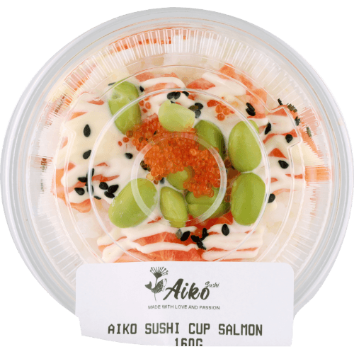 Aiko Salmon Sushi Cup