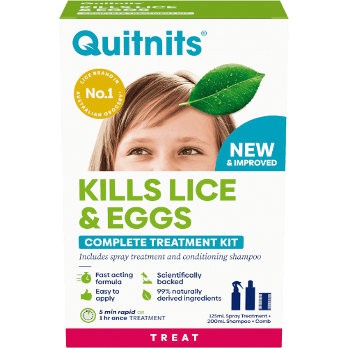 Quit Nits Complete Nit Kit Kills Lice & Eggs.