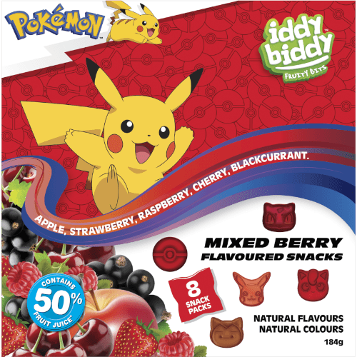 Iddy Biddy Pokemon Mixed Berry Fruity Bits