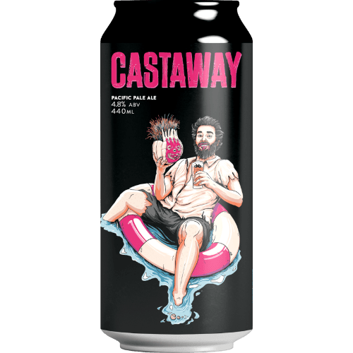 Double Vision Brewing Company Castaway Pacific Pale Ale 4.8%