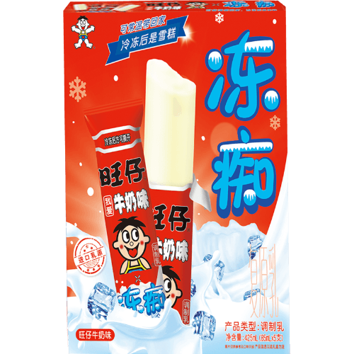 Want Want Milk Ice Block