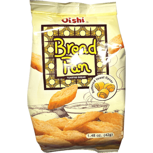 Oishi Buttered Toast Flavor Toasted Bread