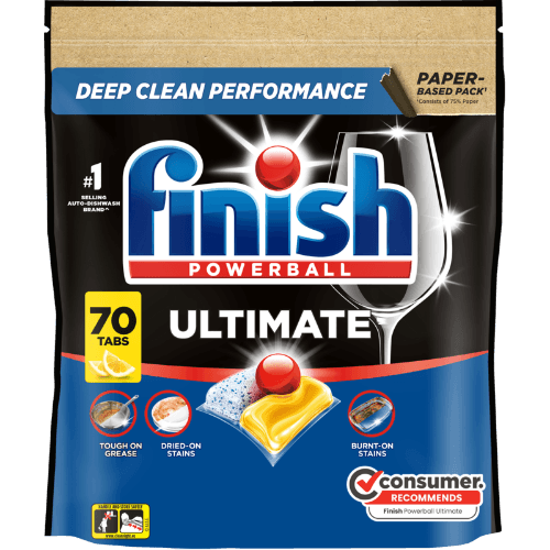 Finish Ultimate Lemon Dishwasher Tablets