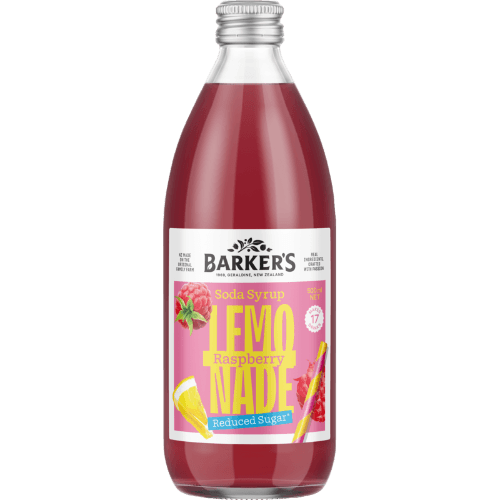 Barker's Raspberry Lemonade Soda Syrup