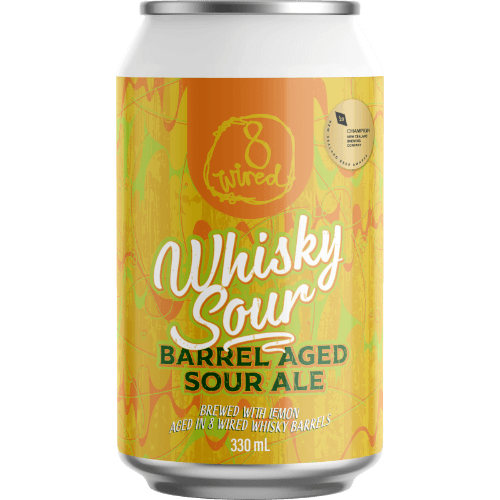 8 Wired Barrel Aged Whisky Sour Ale