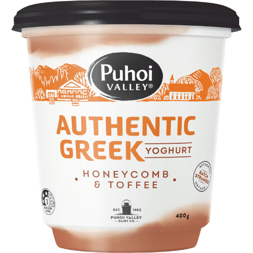 Puhoi Valley Honeycomb & Toffee Authentic Greek Yoghurt