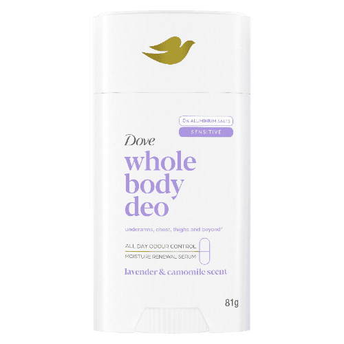 Dove Lavender & Camomile Scent Whole Body Deodorant Stick
