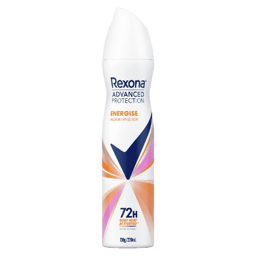 Rexona Advanced Protection Energise 72Hr Antiperspirant Deodorant