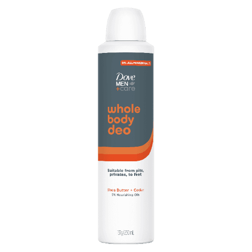 Dove Men + Care Shea Butter + Cedar Whole Body Deodorant