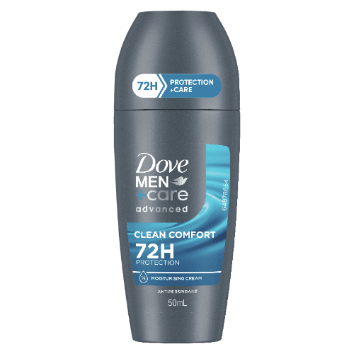 Dove Men + Care Clean Comfort 72hr Antiperspirant Deodorant Roll On
