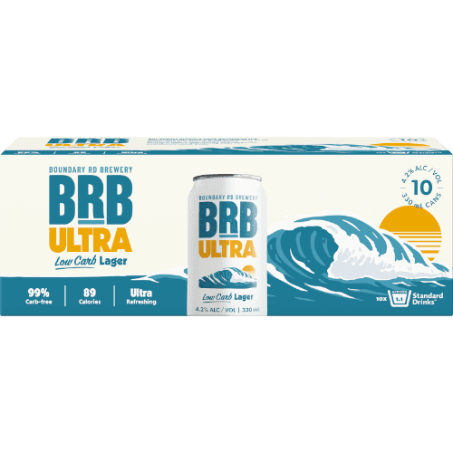Boundary Road Brewery Ultra Low Carb Lager