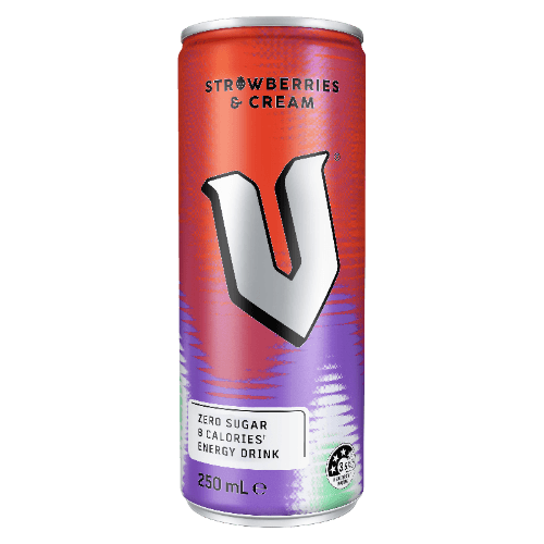 V Strawberries & Cream Energy Drink