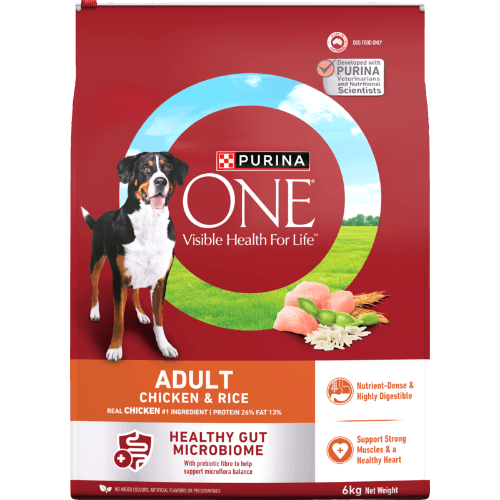 Purina ONE Adult Chicken & Rice Dry Dog Food