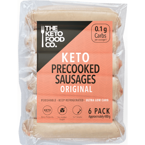 The Keto Food Co Original Precooked Sausages
