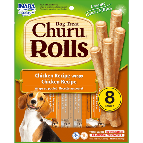 Inaba Churu Chicken Recipe Wraps Chicken Recipe Rolls Dog Treats