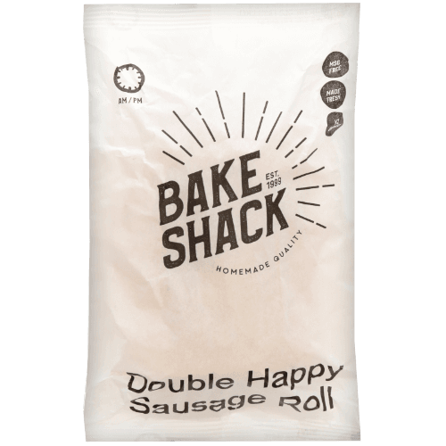 Bake Shack Double Happy Sausage Roll 200 g
