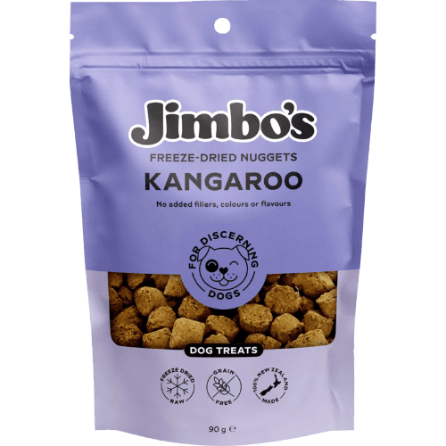 Jimbo's Freeze Dried Kangaroo Nuggets Dog Treats