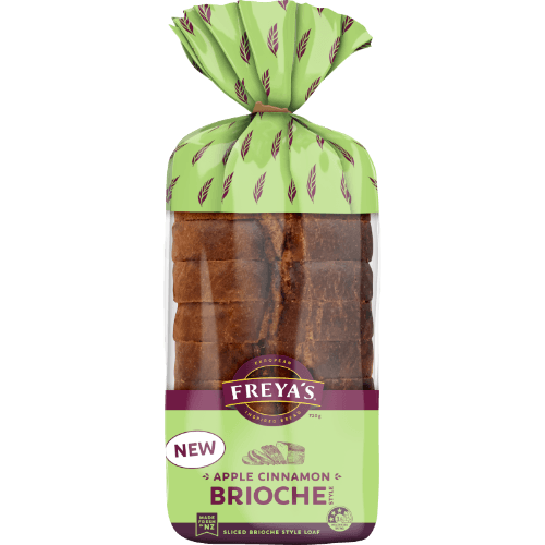 Freya's Apple & Cinnamon Brioche Loaf