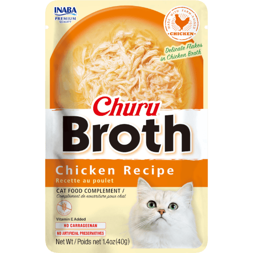 Inaba Churu Chicken Broth Cat Complement